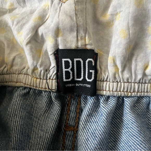 Urban Outfitters BDG High Waisted Fold Over Mom Jeans Relaxed Fit Cotton 28 - Picture 14 of 16